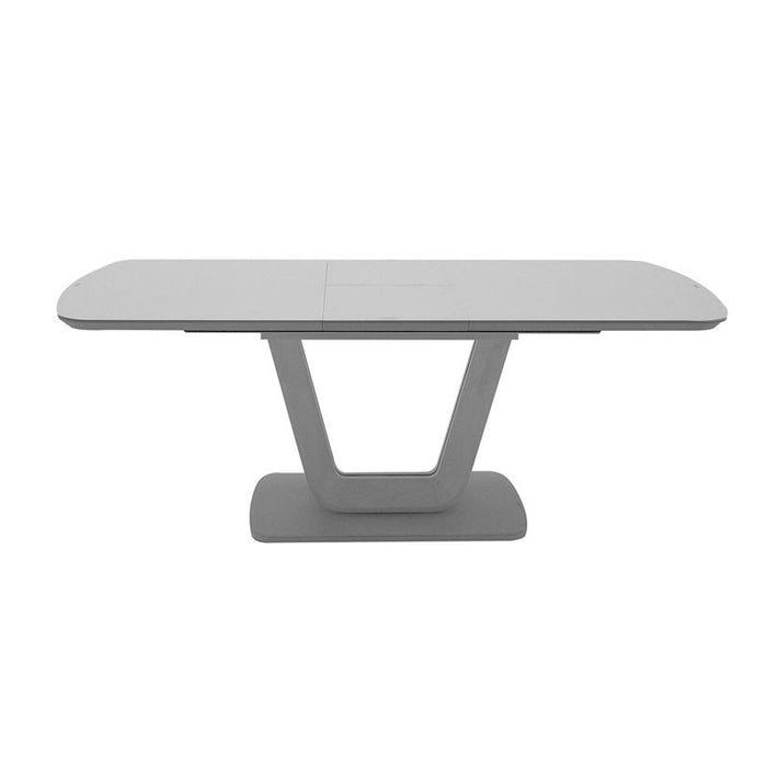 Lazzaro Dining Table Ext - Light Grey Matt 1200/1600 (Nett)