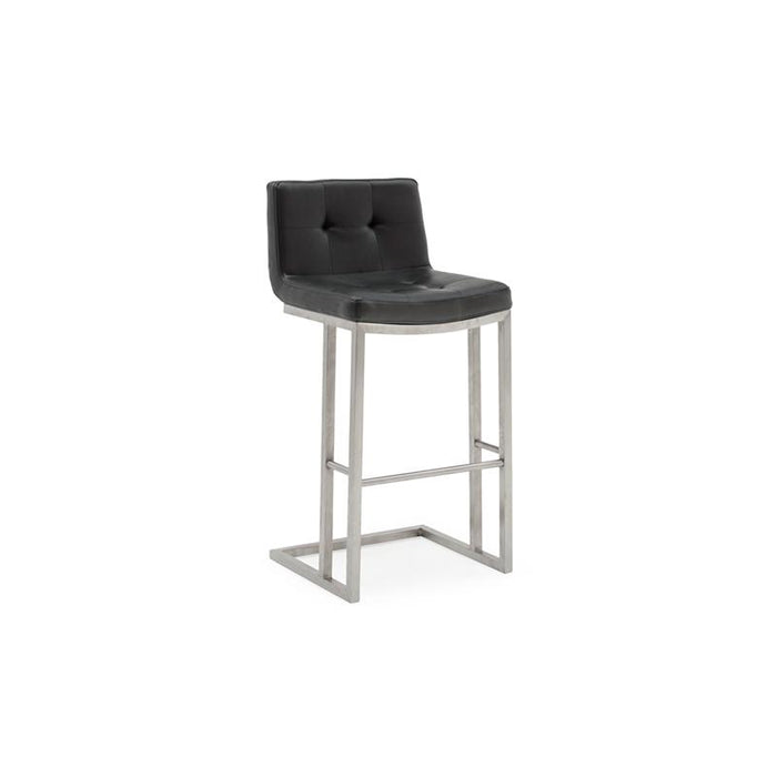 Elstra Bar Chair - Black PU (Sold in boxes of 2)