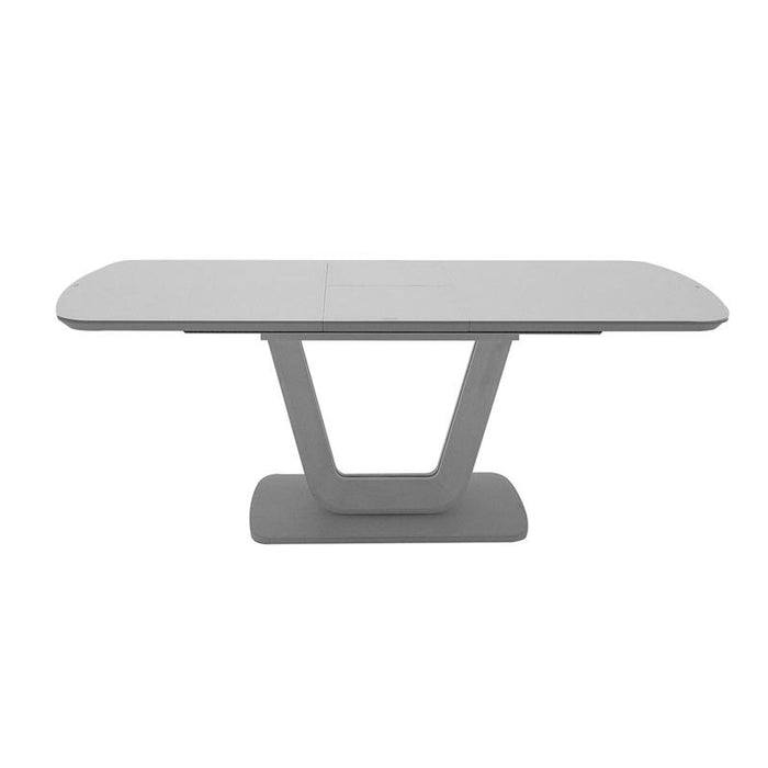 Lazzaro Dining Table Ext - Light Grey Matt 1600/2000 (Nett)