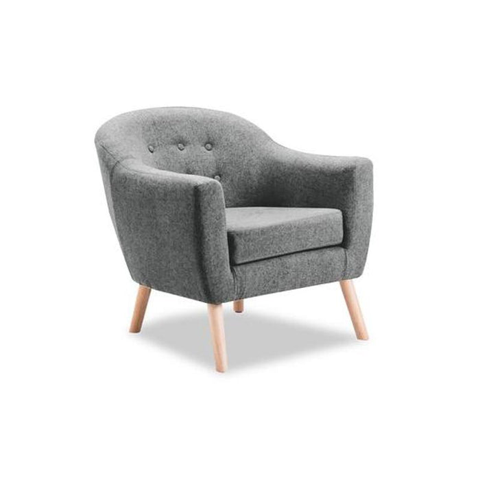 Perig Accent Chair - Light Grey