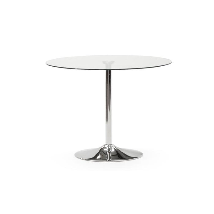 Orbit Dining Table 900 - Clear