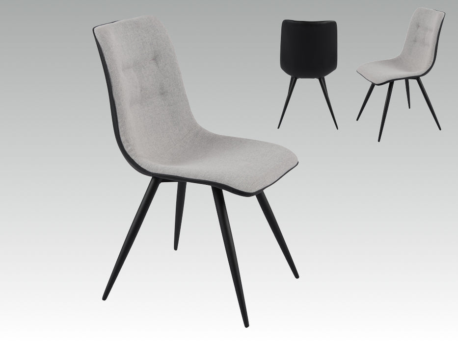 Cassino Dining Chair Grey KD