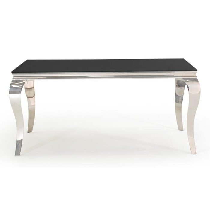 Louis Dining Table - Black 1600mm