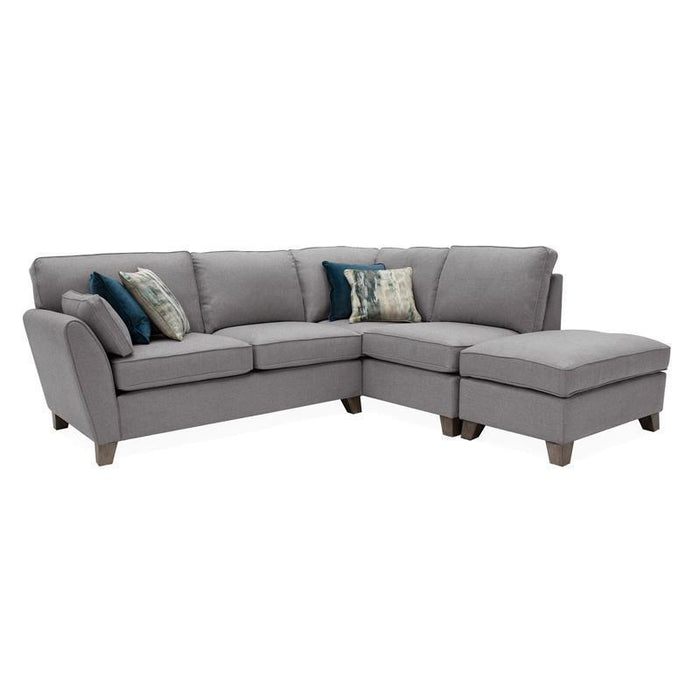 Cantrell Corner Group - Grey (RHF) (4 Scatter Cushions) (Nett)