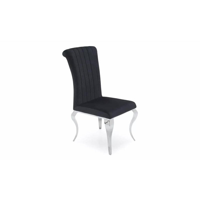 Nicole Dining Chair - Black (Sold in boxes of 2)