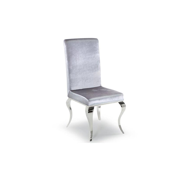 Louis Dining Chair - Silver (sold in boxes of 2)