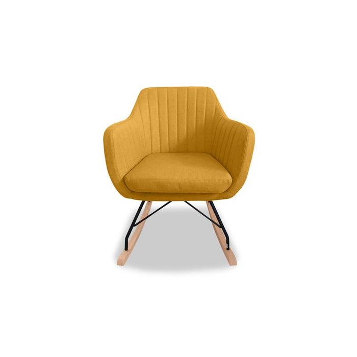 Katell Rocking Chair - Mustard