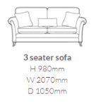 Picture of Lowry 3 Seater 