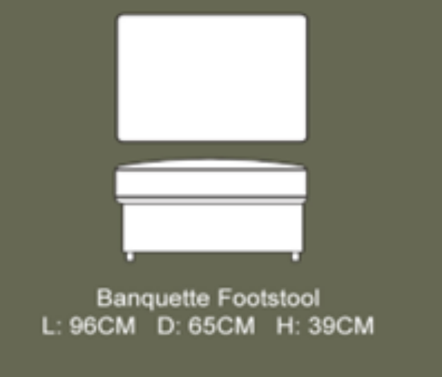 Picture of Neve Banquette Footstool