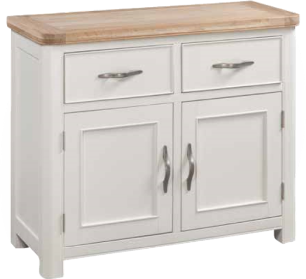 Picture of Stow Painted 2 Door 2 Drawer Sideboard (White)