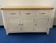 Picture of Paris Painted 3 door 3 drawer sideboard 
