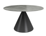 Picture of Alonso round Ceramic extending Dining Table