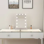 Picture of Hollywood Wireless Charging 12 Bulb Mirror